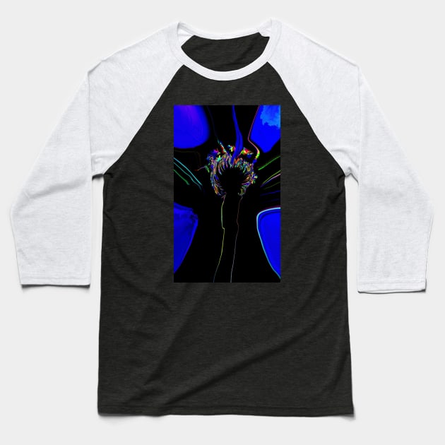 Astral Darkness Baseball T-Shirt by NovaOven